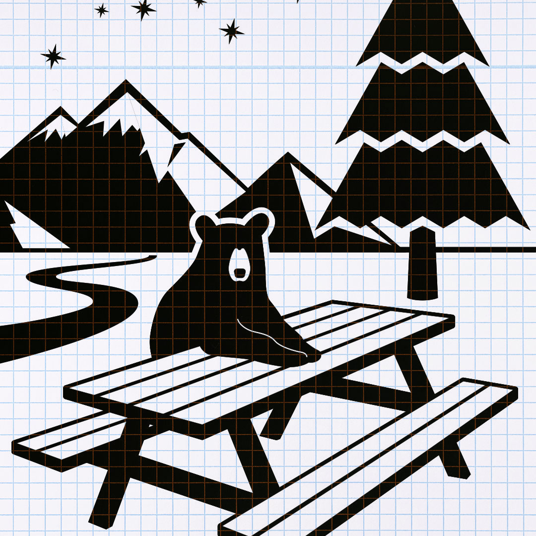 Bear Vector Rendering