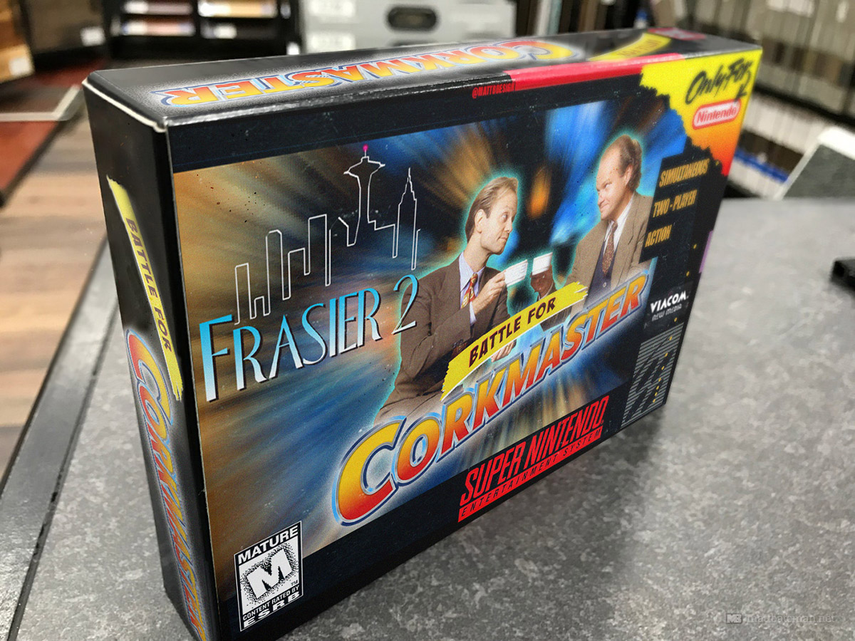 Frasier Box Art Mockup
