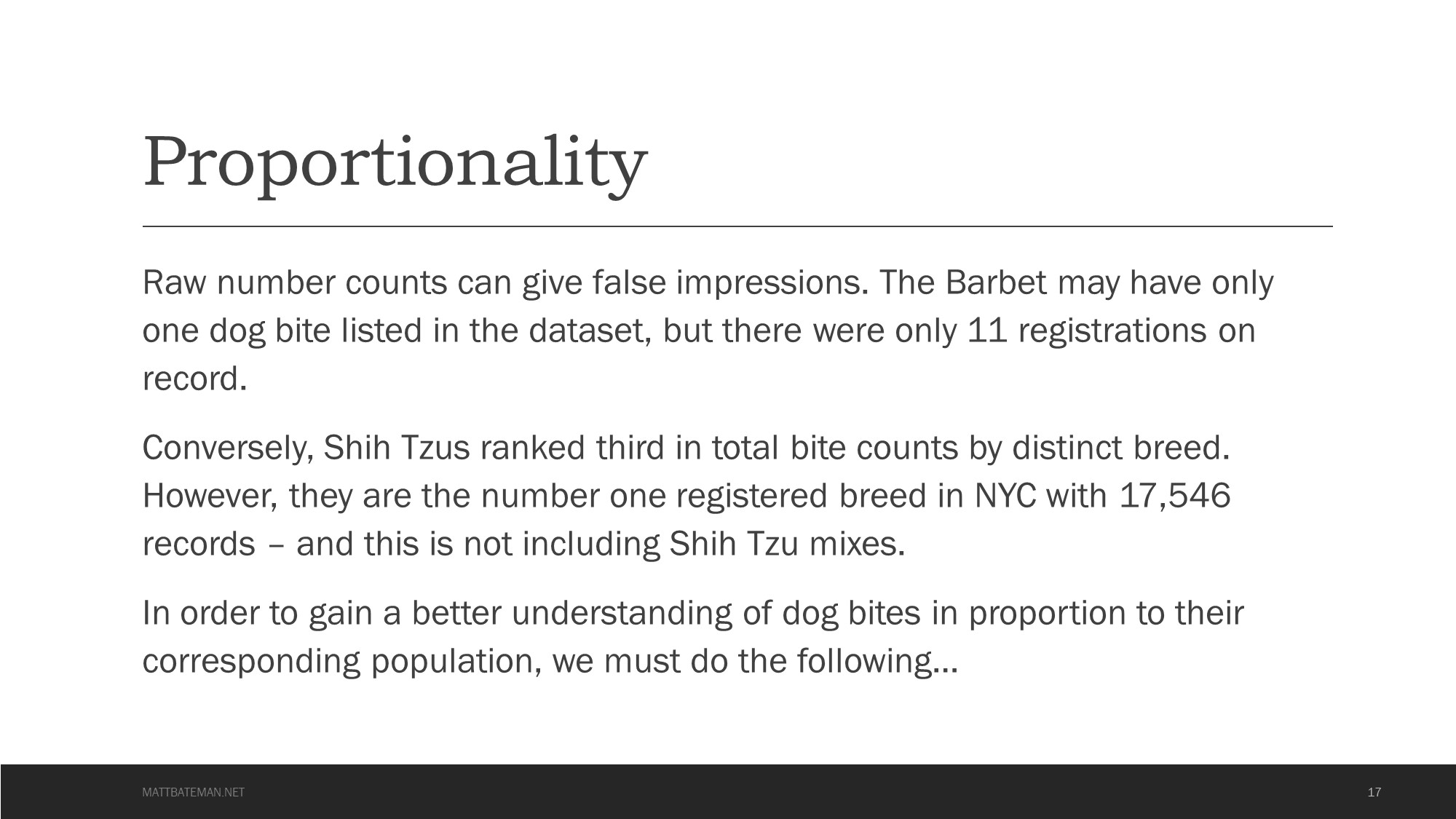 Proportionality