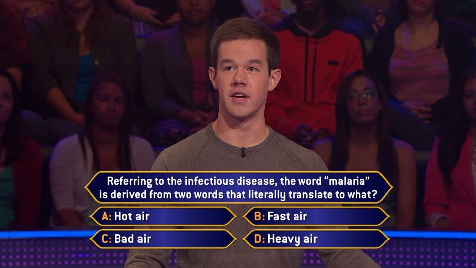 Matt Bateman on Who Wants to be a Millionaire?