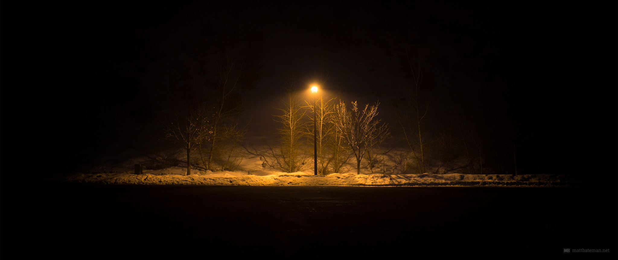 Lamppost at Night