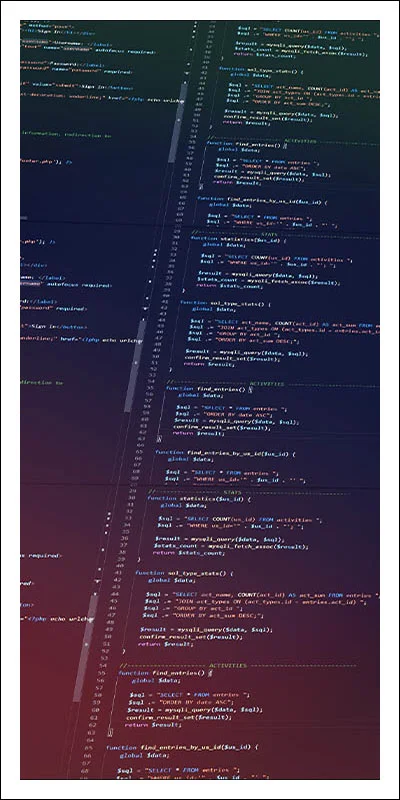 Lines of PHP code in SISC web app