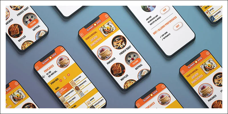 Sunnyside App as seen on mobile device