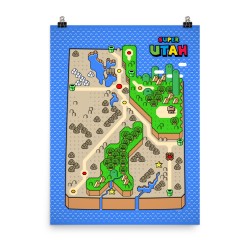Super Utah - Poster Print