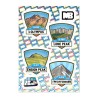 Summit Stickers Sheet - Mt. Olympus, Lone Peak, Ensign Peak, the Pfeifferhorn - 2¾"