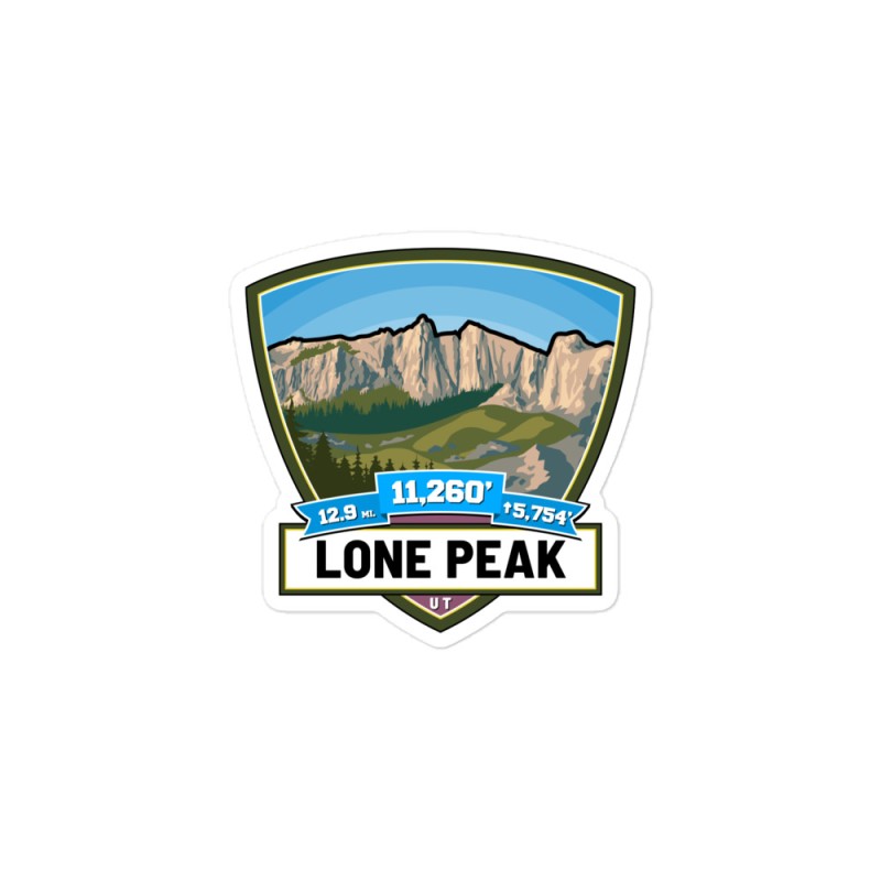 Lone Peak UT - Summit Stickers Series