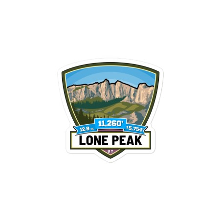 Lone Peak UT - Summit Stickers Series