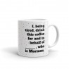 Mormon Coffee Mug